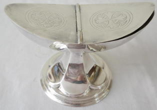 Silver Plated Incense Boat